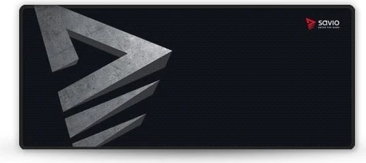 Pad për maus Savio Precision Control, XL, i zi
