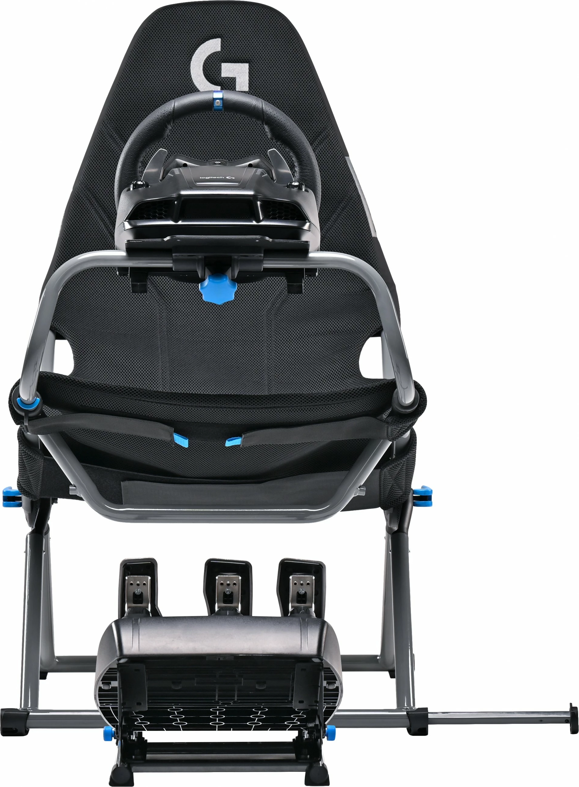 Karrige lojërash Playseat Challenge X Logitech G Edition, për konzolë, ngjyrë e zezë dhe gri