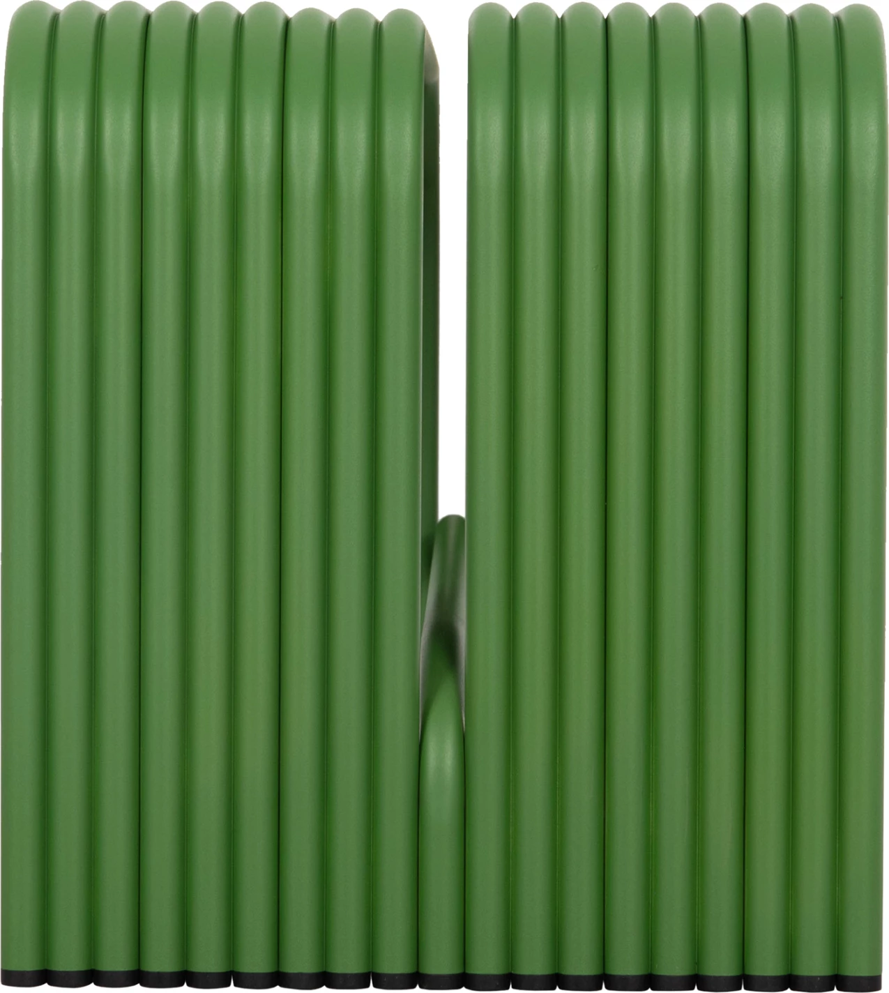 Stol dy vendësh INTREPID, alumin, ngjyrë e gjelbër, FH6327.07, 109.5x37x42cm