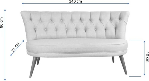 Divan dy ulëshe, ngjyrë vjollcë, Richland Loveseat
