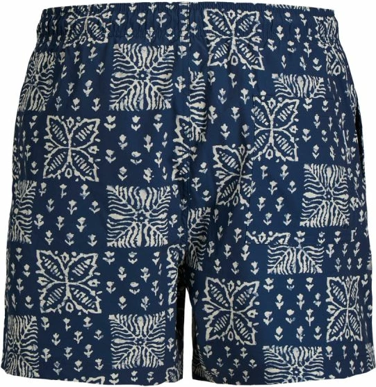 Shorce noti për meshkuj Jack&Jones JPSTMAUI SHELL AOP SWIM SHORTS REG 12291808, blu [Madhësia: XXL]