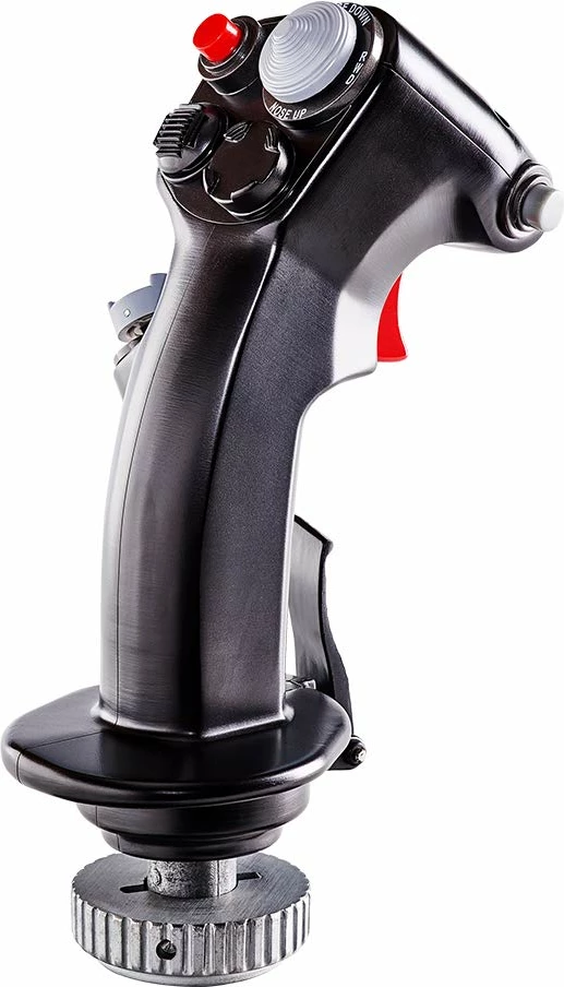 Dorezë joystick HOTAS Thrustmaster F-16C Viper Add-On Grip, 19 butona, metal, e zezë