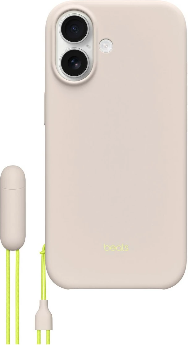 Mbështjellës Beats Kickstand Case për iPhone 17 me MagSafe dhe kontroll të kamerës, kalkstein