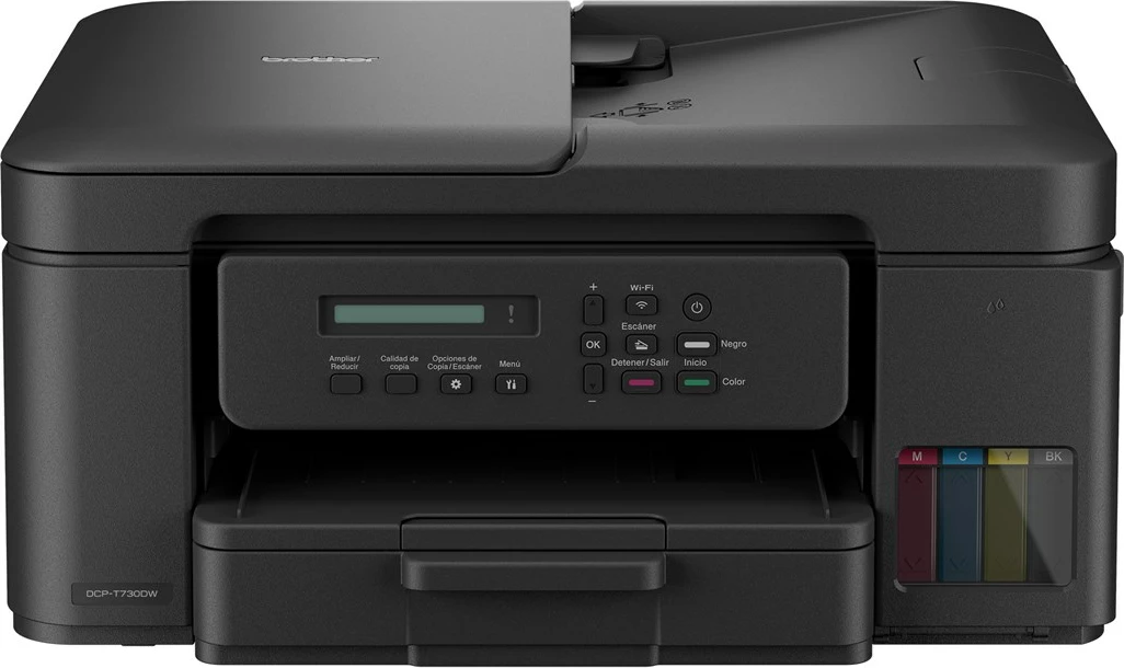 Printer multifunksional Brother DCP-T730DW, Inkjet, A4, Wi-Fi, i zi
