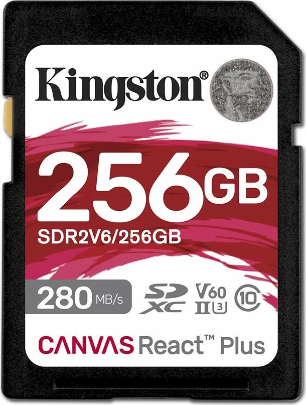 Kartelë memorie Kingston Canvas React Plus SDXC UHS-II 256GB 280MB/s