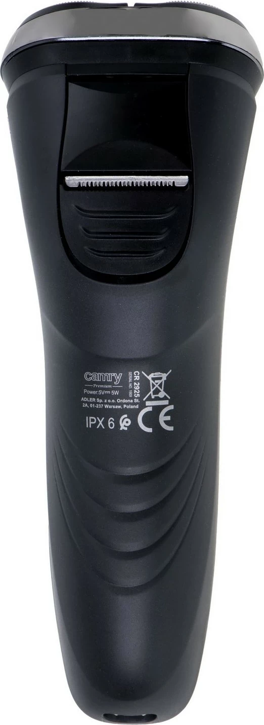 Makinë rroje Camry CR 2925, wireless dhe me kabllo, ekran LCD, IPX6, argjendtë