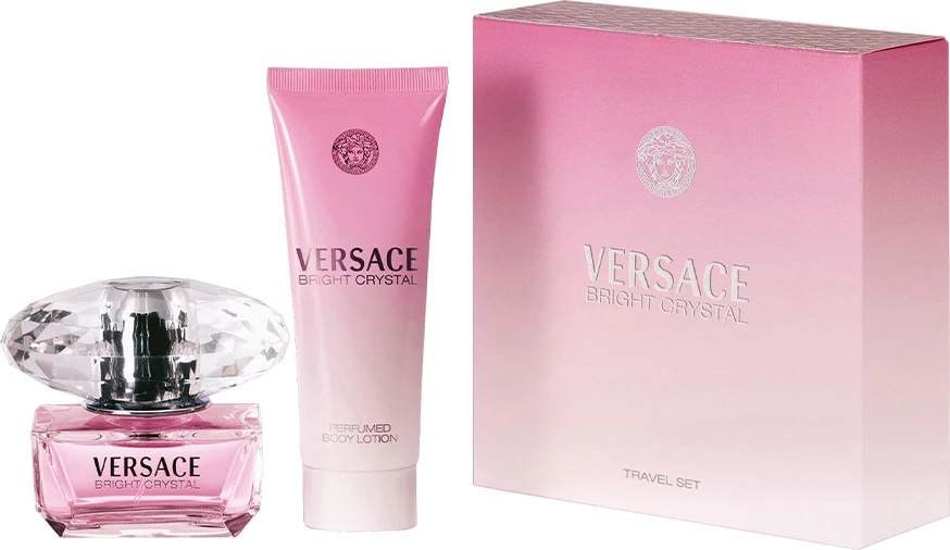 Set Eau de Toilette për femra Versace Bright Crystal 50ml + balsam trupi 100ml