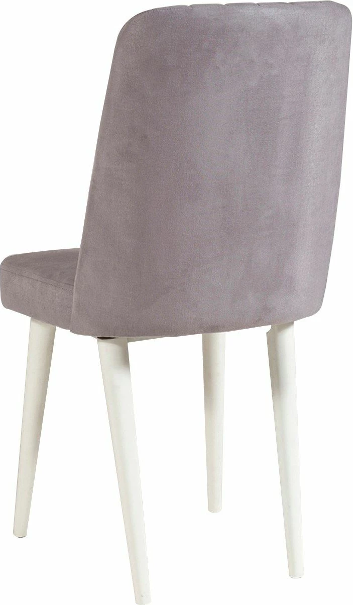 Set tavoline me karrige për ngrënie, e zgjatshme, 4 pjesë, Skye Decor, Vina 0701 - 3, e bardhë, gri
