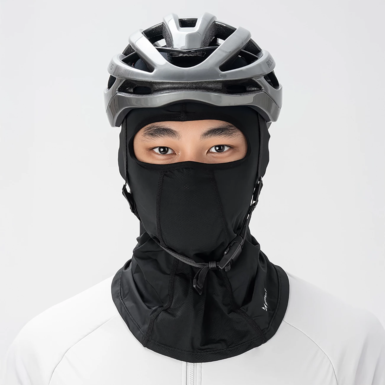 balaklava mbrojtëse, Wozinsky, WKM-01B, ice silk elastike, madhësi universale, për motoçikletë dhe biçikletë, e zezë