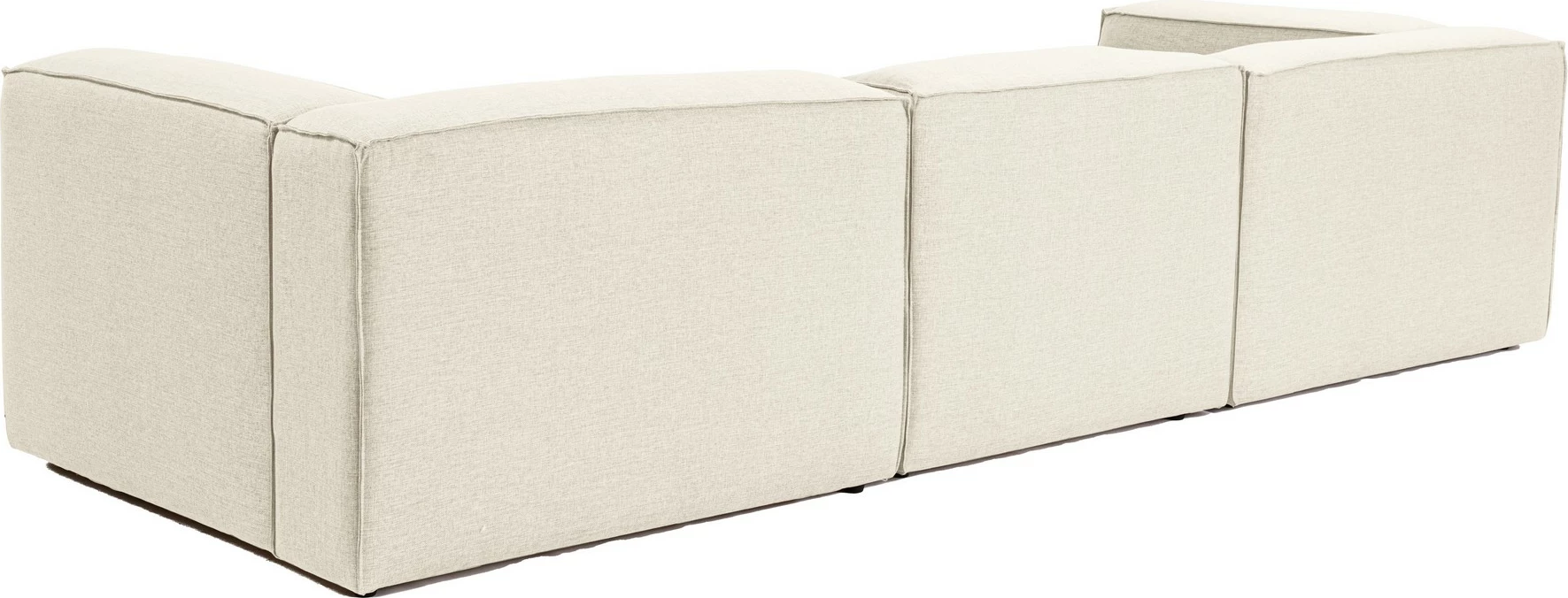 Divan treshe Atelier del Sofa, Fora 3, ngjyrë ecru