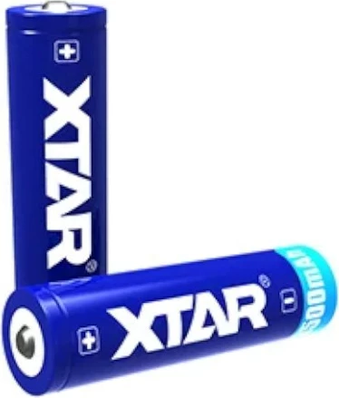Bateri rikarikueshme XTAR 18650-3500, 3500 mAh, 3.6V, Blu