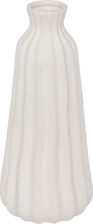 Vazo Vazy qeramike ngjyrë e bardhë D13x30cm