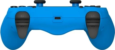 Kontrollor wireless DRAGONSHOCK MIZAR për PS4/PC/Mobile, Bluetooth, me dridhje, blu