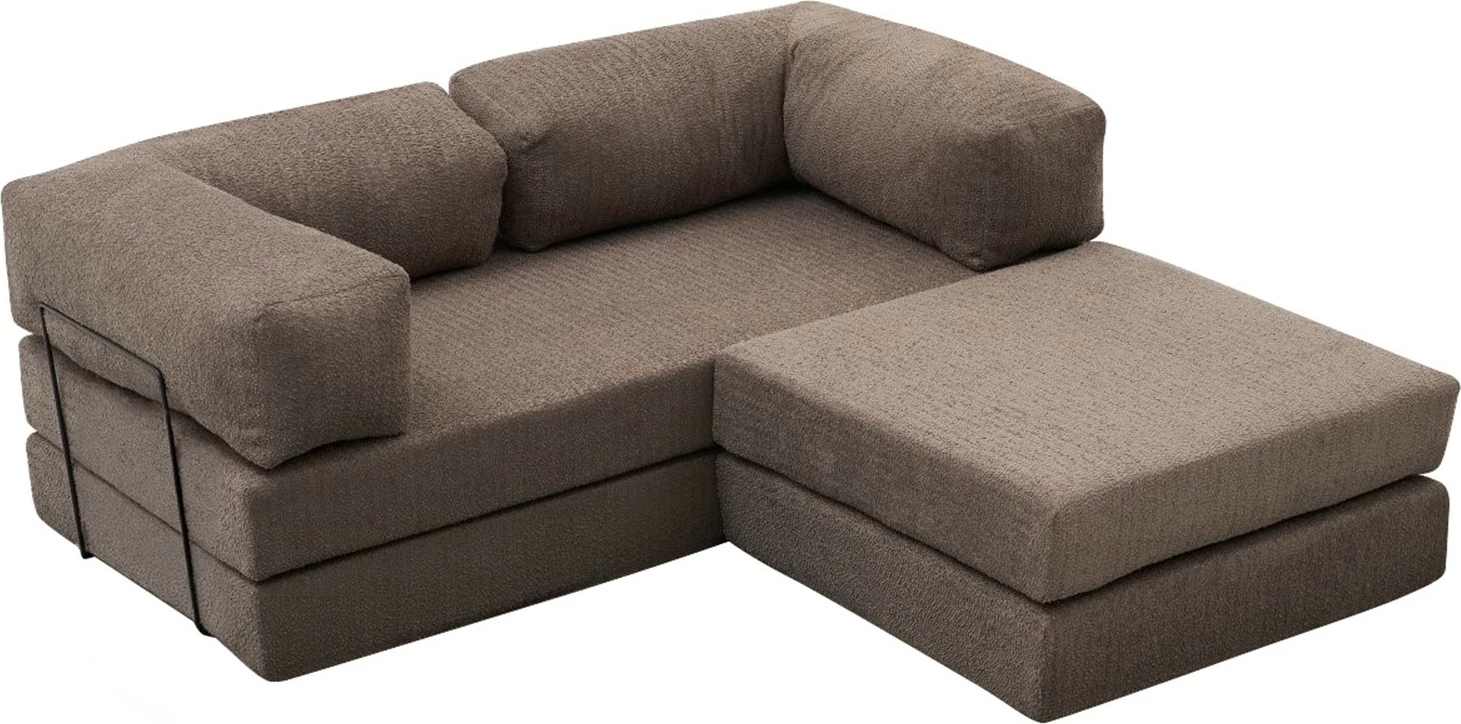 Këndare Comfort Mini, Atelier del Sofa, ngjyrë gri