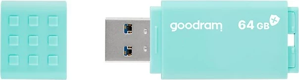 USB flash drive Goodram UME3, 64 GB, USB 3.2, Turkeze