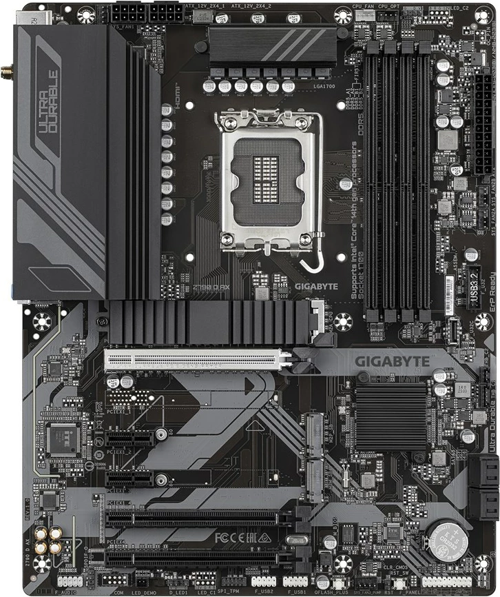 Pllakë amë Gigabyte Z790 D AX, Socket-1700, Wi-Fi 6E, 2.5GbE LAN, ATX