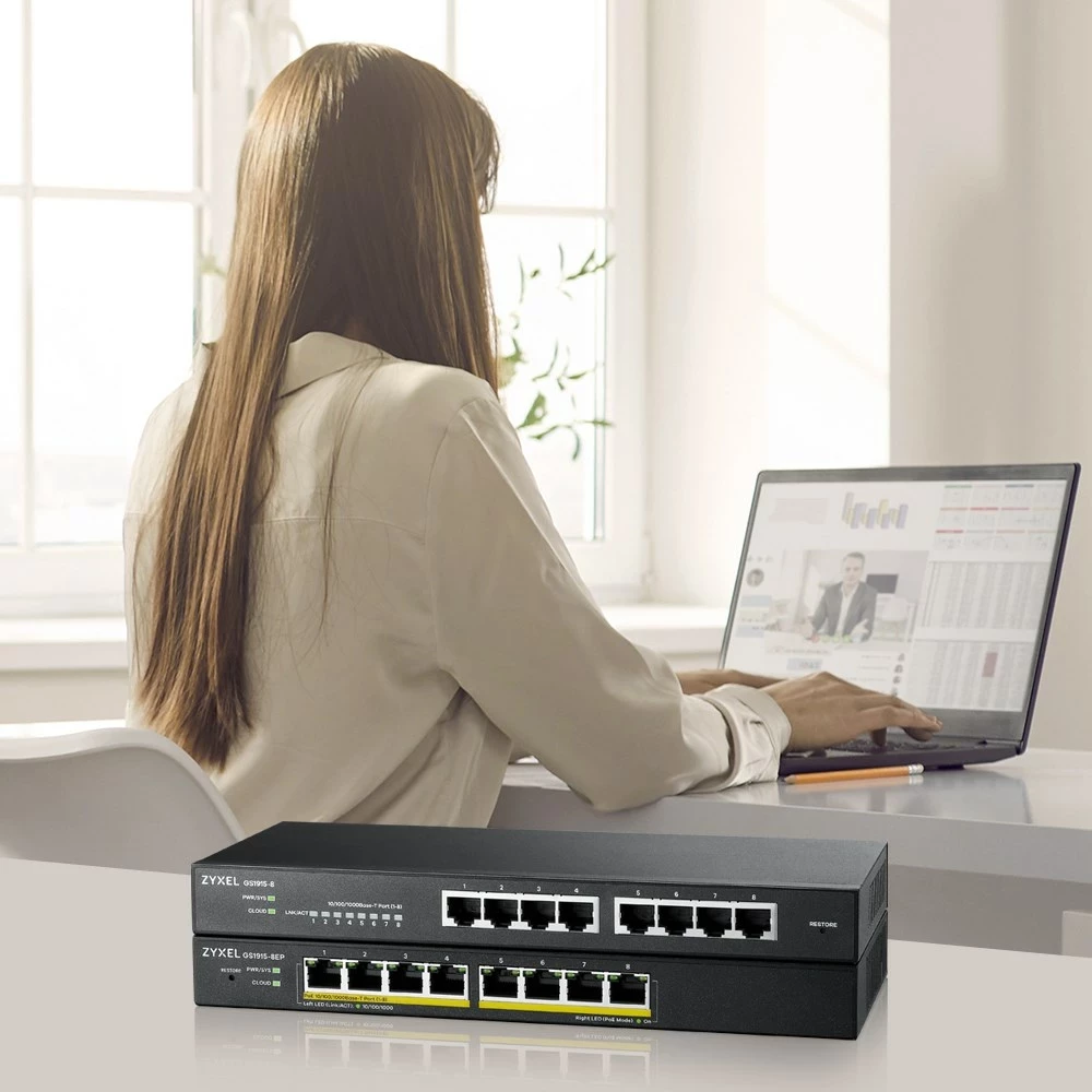 Switch ZyXEL GS1915-8 i zi