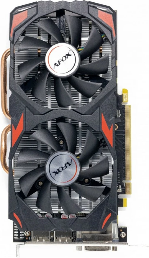 Kartelë grafike AFOX Radeon RX 570, 8GB GDDR5, 256-bit, ATX, HDMI, 3xDP, Dual Fan, e zezë