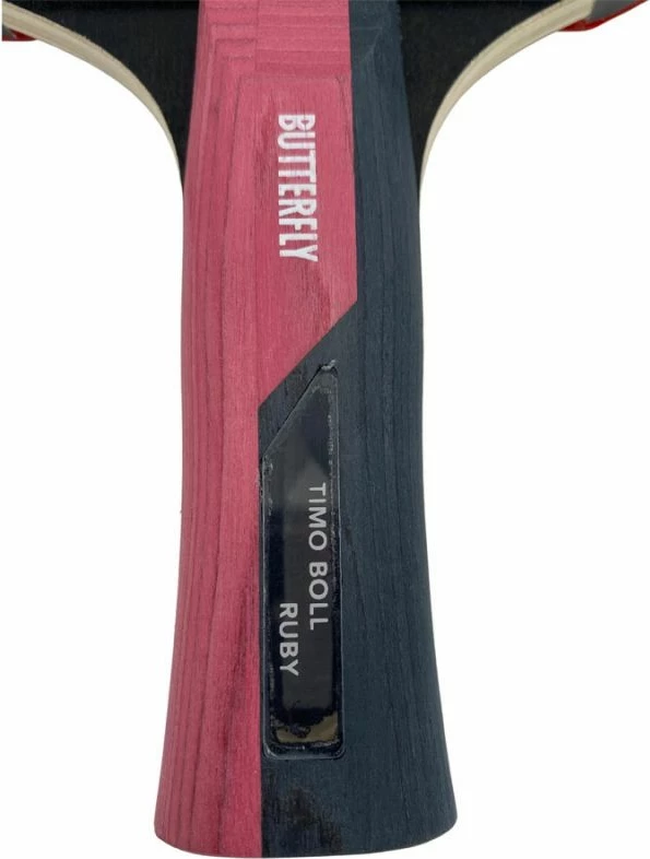 Reket pingpongu Butterfly, kuq e zi