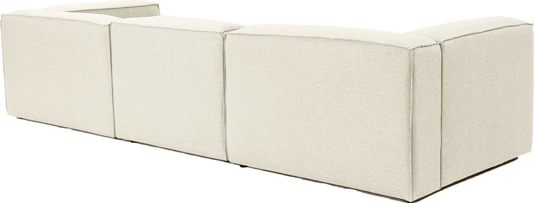 Divan treshe Atelier del Sofa, Fora 3, ngjyrë ecru