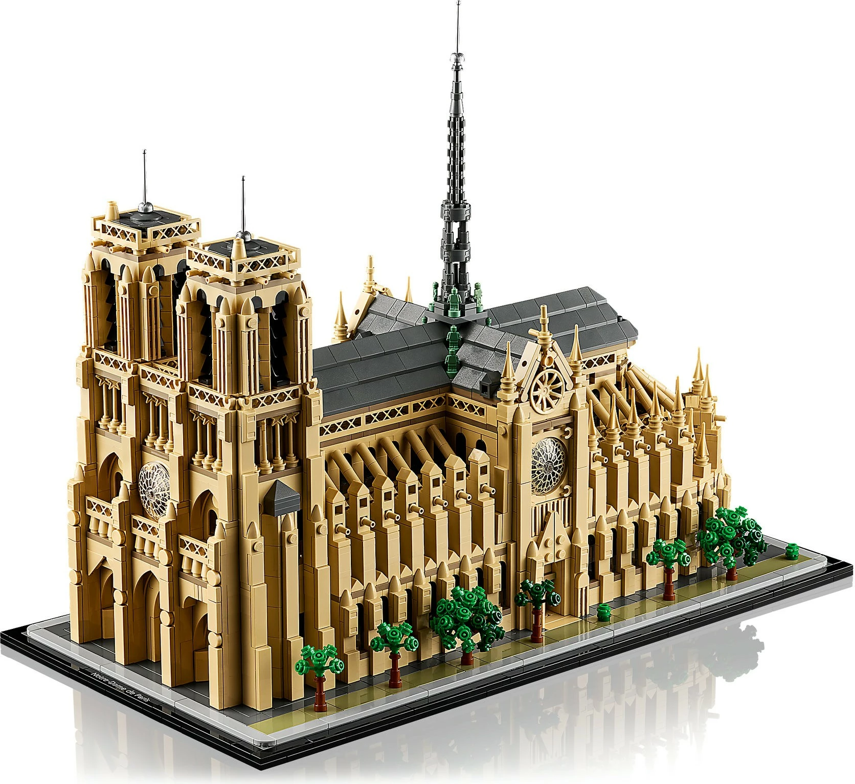 Set ndërtimi LEGO Architecture Notre-Dame de Paris, 4383 pjesë, plastikë, shumëngjyrësh