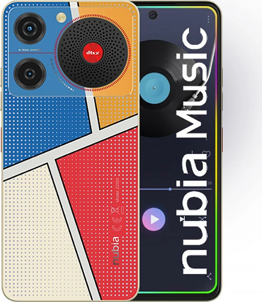 Celular ZTE Nubia Music 4+128GB Pop Art