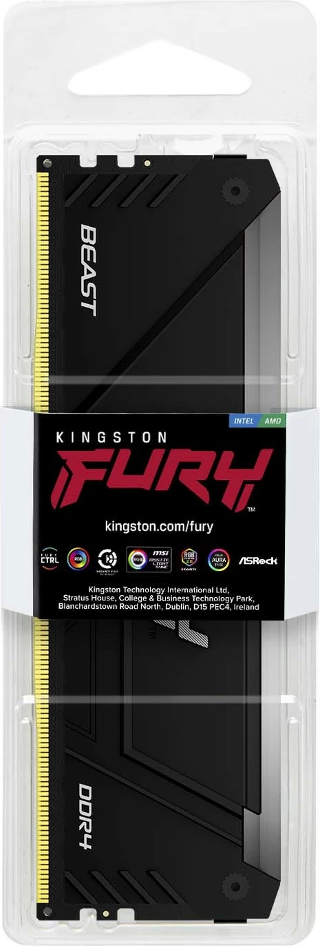 RAM Memorje Kingston FURY Beast RGB 8GB DDR4 3200MT/s