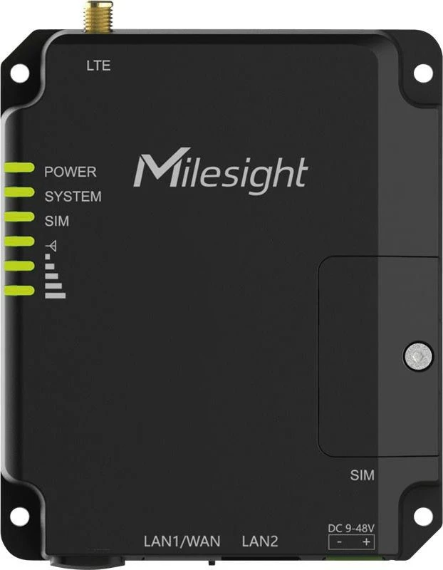 Router industrial Milesight, 3G 4G, IoT