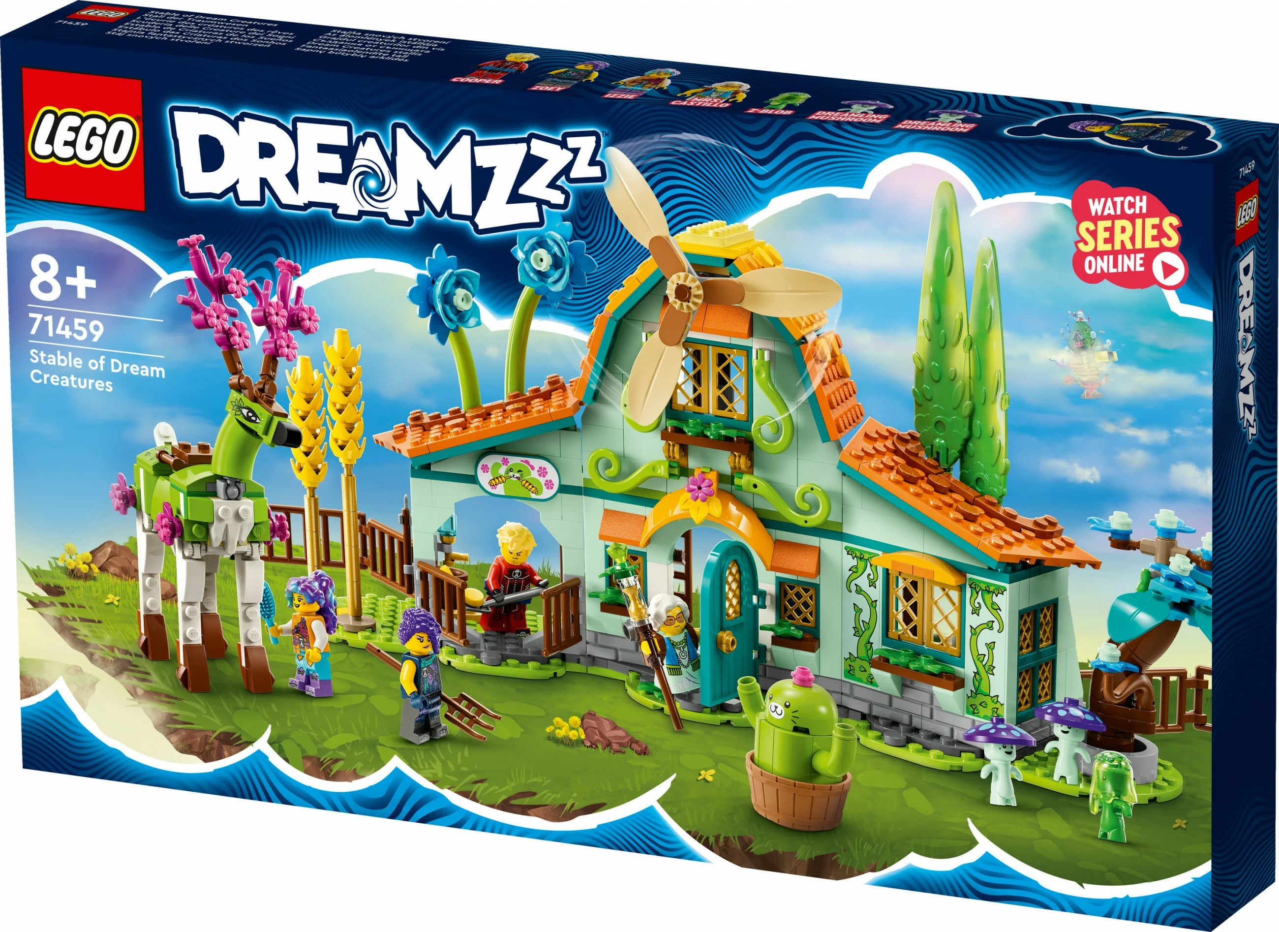 Set ndërtimi LEGO Stable of Dream Creatures, 681 pjesë, shumëngjyrësh