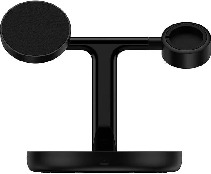 Stojak Baseus 3w1 15W MagSafe, e zezë