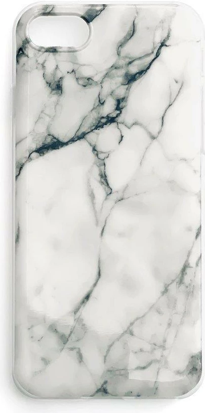 Mbështjellës Wozinsky Marble për Xiaomi Redmi Note 10 Pro, TPU, Bardhë