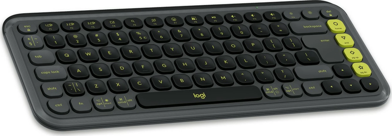 Tastierë Logitech POP ICON KEYS, Bluetooth, Mini, Graphite