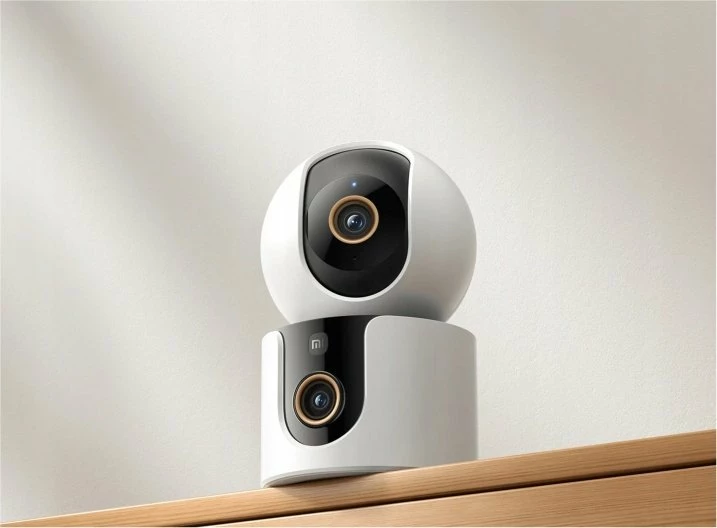 Kamerë sigurie IP Xiaomi C500 Dual 2K 2560x1440, dy lente 4MP, Wi‑Fi, PTZ, e bardhë
