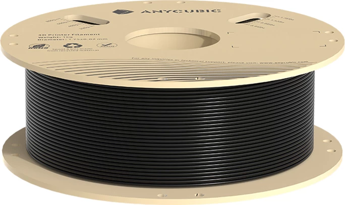 Filament PLA, Anycubic, IPHPLBK-106, 1 kg, 1.75 mm, e zezë