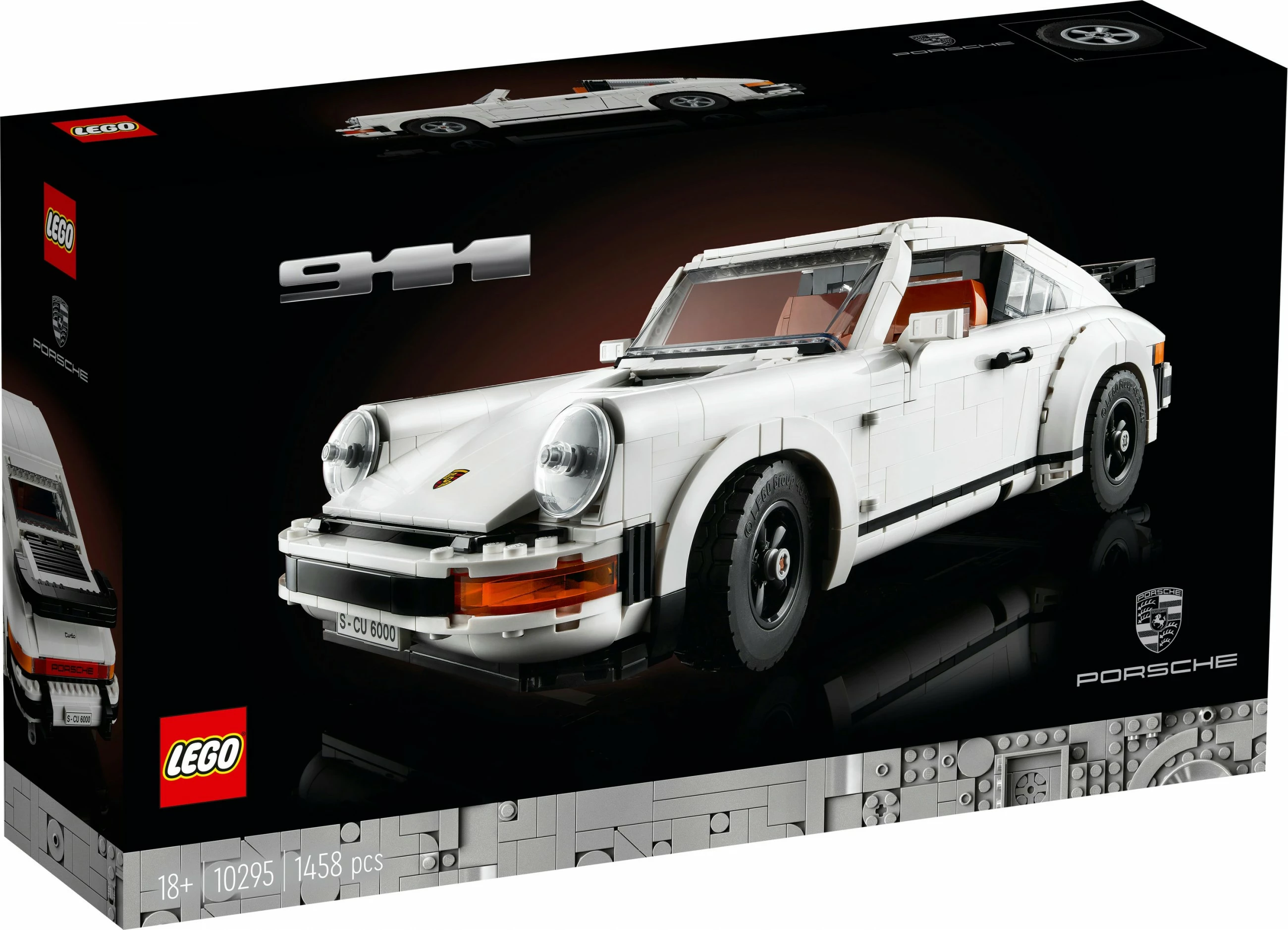 Set ndërtimi LEGO Creator Expert Porsche 911, 1458 pjesë, Multingjyrësh