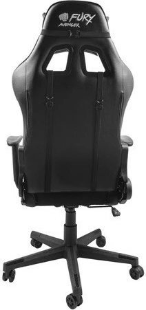 Karrige gaming Fury Avenger XL, Eco lëkurë, E zezë/E bardhë