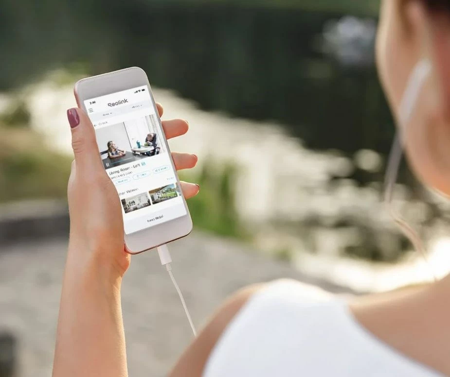 Kamerë e mençur PTZ Reolink E-Series E340, WiFi, për brenda, Full HD, e bardhë