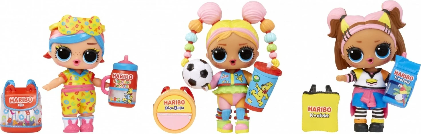 Kukull L.O.L. Surprise Loves Mini Sweets X HARIBO, 1 copë