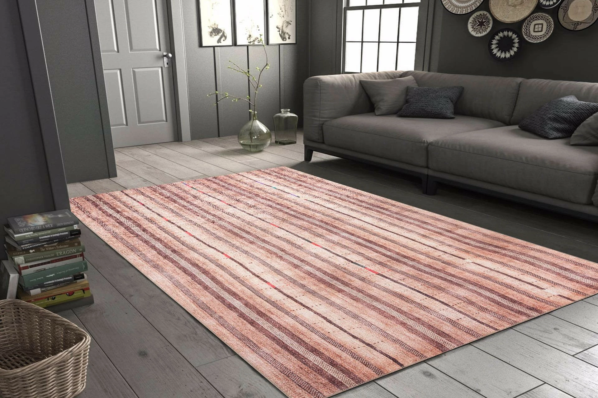 Qilim (210 x 310) Conceptum Hypnose, Funk Chenille, kafe AL 256