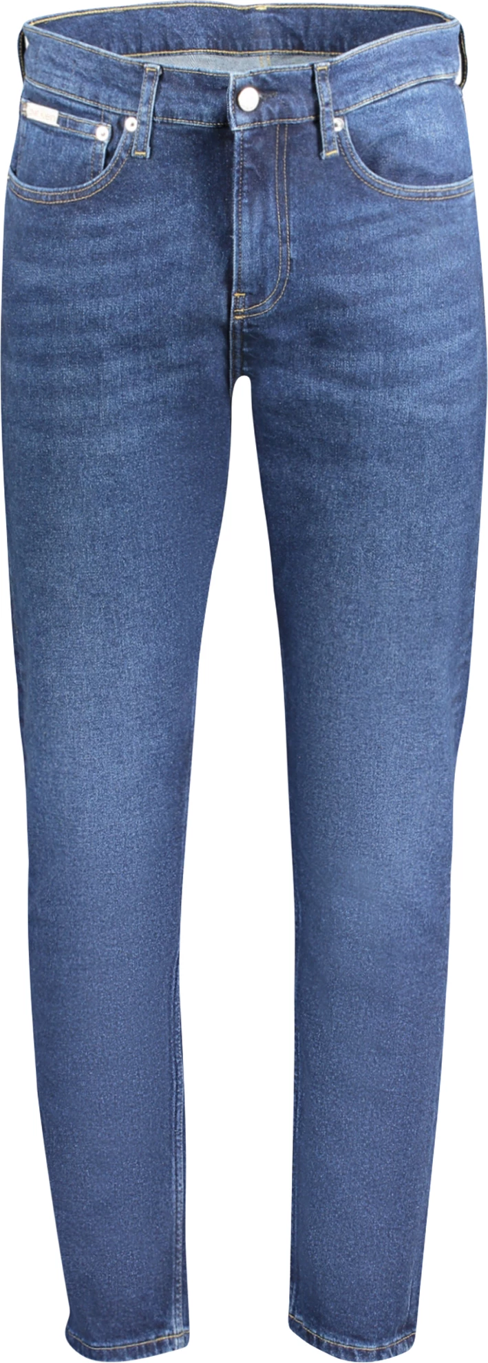 Pantallona xhins për meshkuj Calvin Klein Jeans, të kaltër