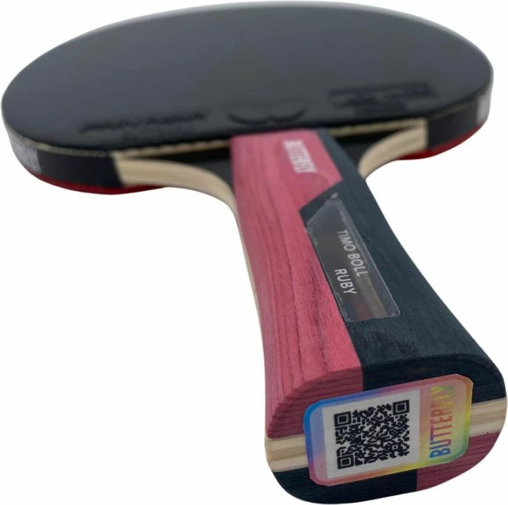 Reket pingpongu Butterfly, kuq e zi