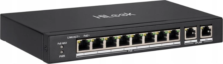 Switch Hikvision SW-10-POE, 10 porta, PoE, i zi