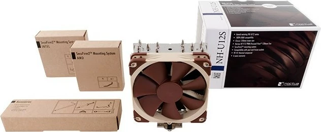 Kasë ftohëse NOCTUA NH-U12S, 12cm, 1500 RPM, kafe