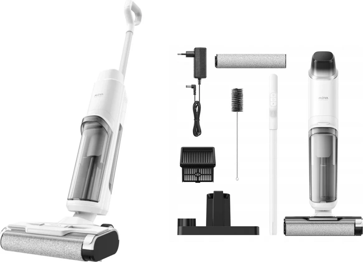 Fshesë elektrike vertikale Dreame Mova K10 Pro, pa kabllo, e bardhë