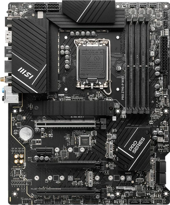 Pllakë amë MSI PRO Z790-P WIFI, Intel, LGA 1700, DDR5-SDRAM, 128 GB