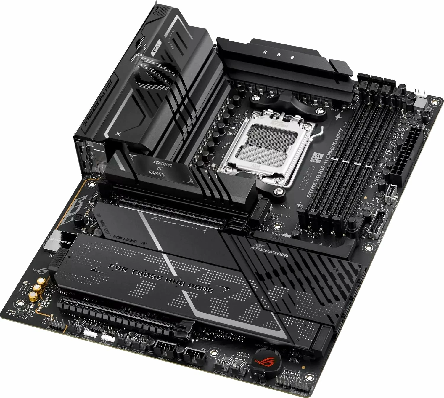 Pllakë amë Asus ROG Strix X870E-H Gaming WiFi 7, AM5, ATX, DDR5 256GB