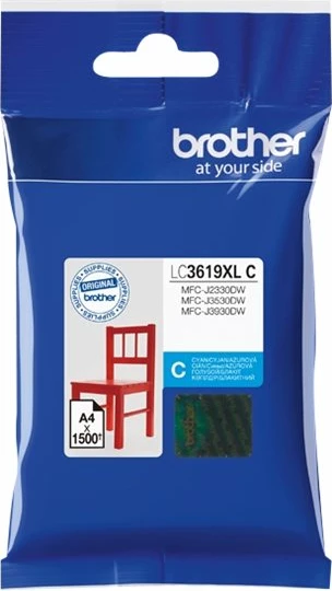 Toner Brother LC3619XLC, cyan, për MFC-J2330DW/J3530DW/J3930DW