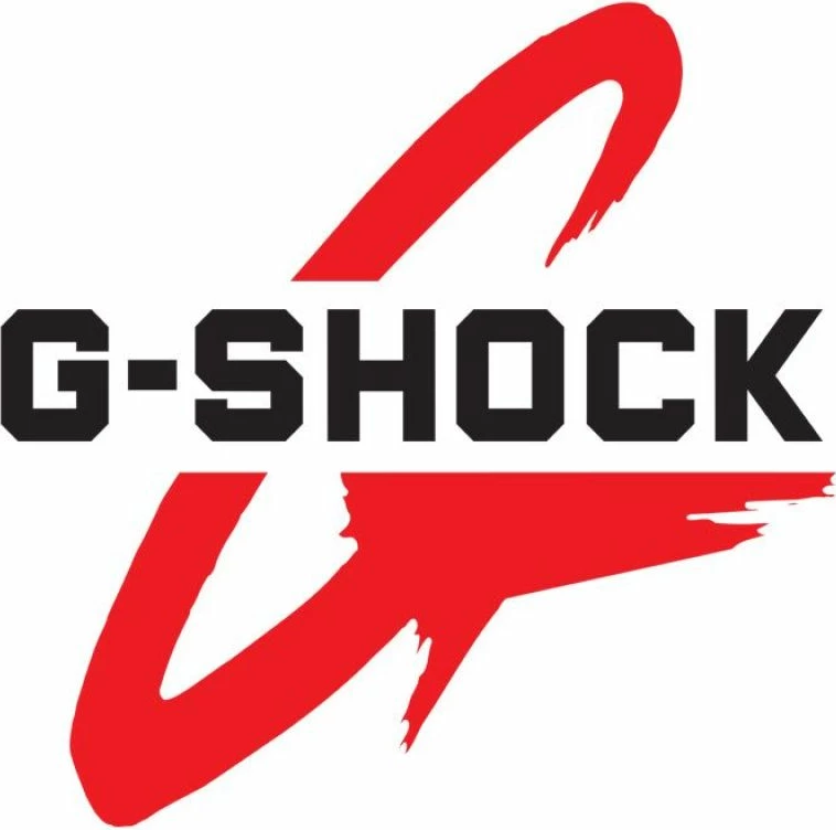 Orë dore për meshkuj Casio G-Shock, e bardhë
