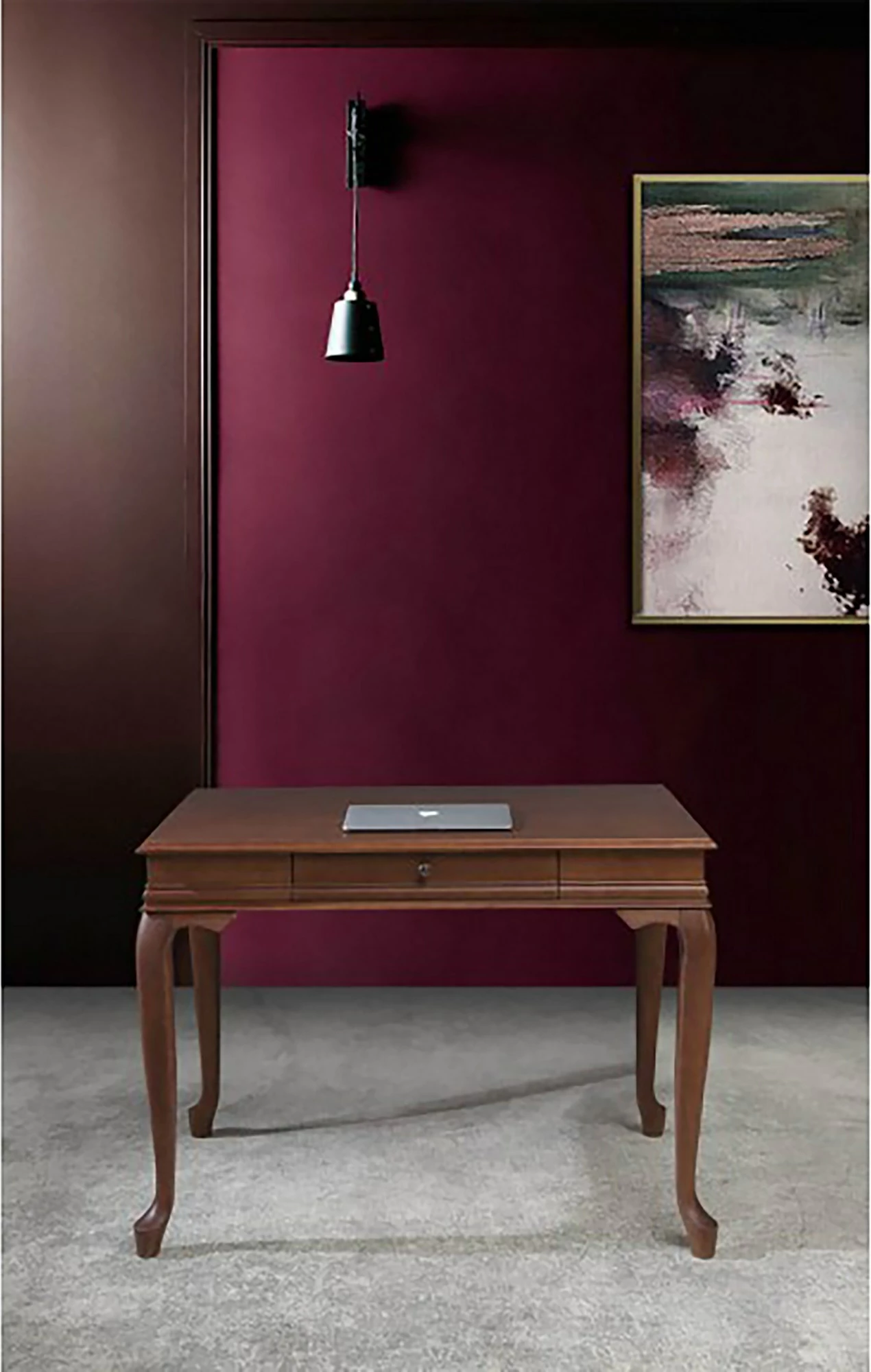 Tavolinë pune për studim, ngjyrë arre, Skye Decor, Albero36