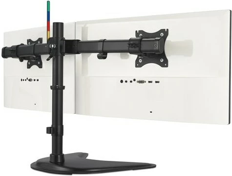 Mbajtëse monitorësh Kensington SmartFit Ergo, për 2 monitorë, deri 27 inç, rregullim lartësie, e zezë